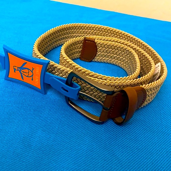 ONLY ONE! Original Penguin Men’s Braided Belt - Picture 2 of 16